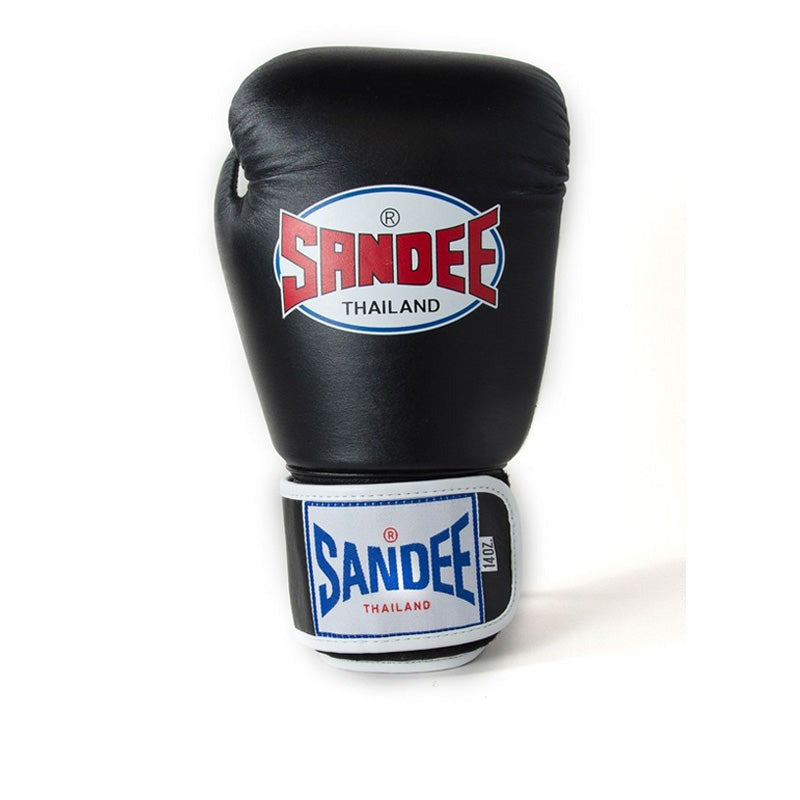Sandee ABG1 Authentic 2 Tone Boxing Gloves Black/ White