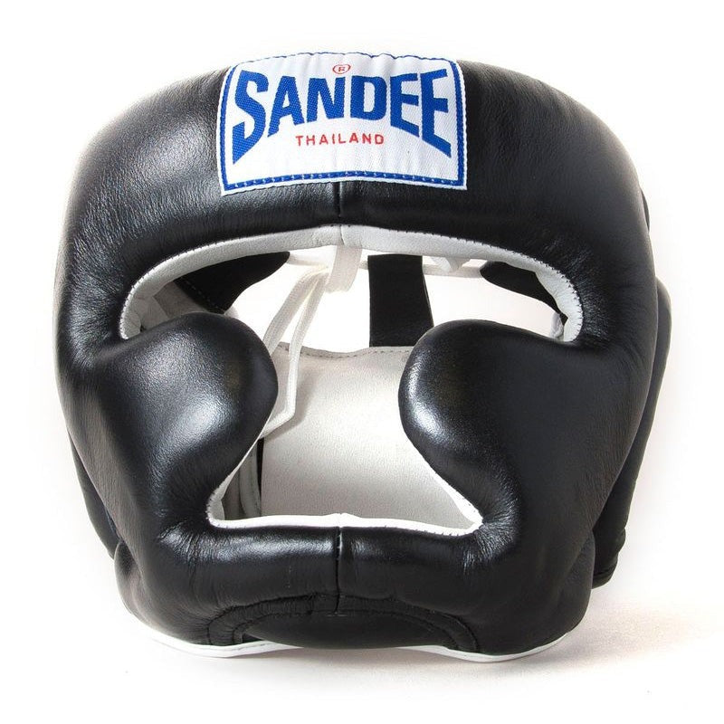 Sandee Kids Closed Face Headguard Black