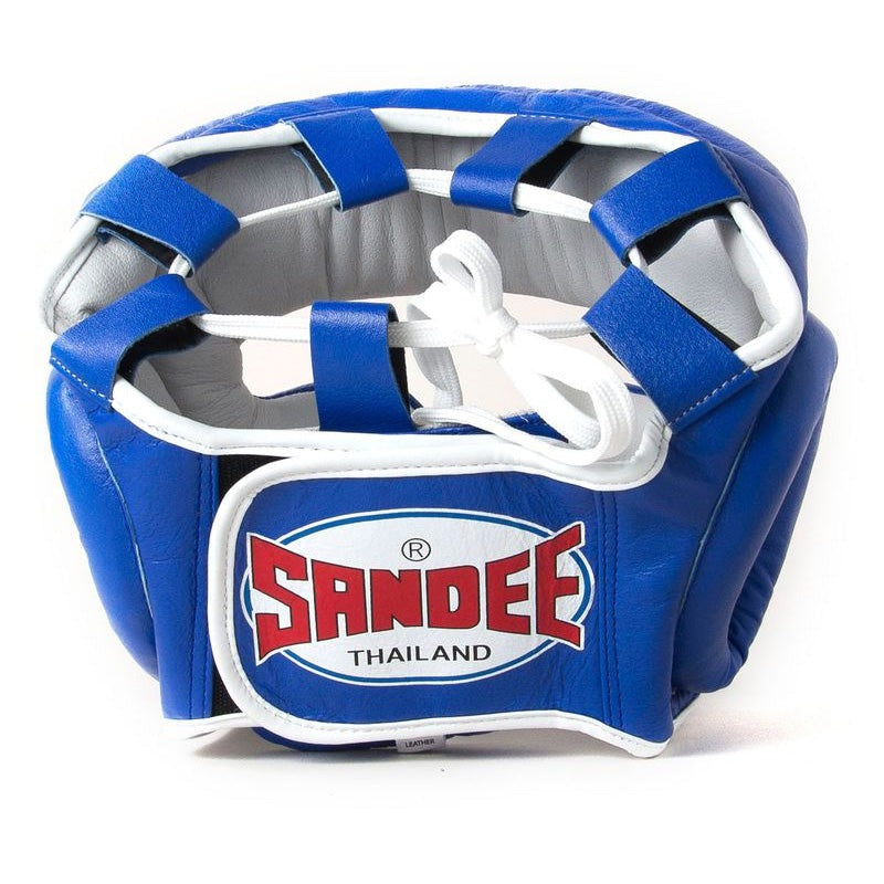 Sandee Kids Closed Face Headguard Blue