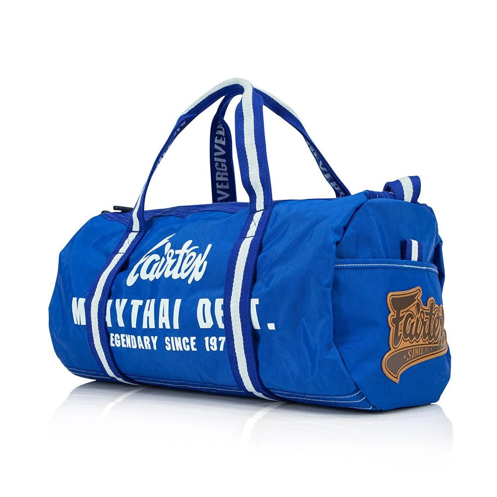 Fairtex BAG9 Retro Style Gym Bag Blue
