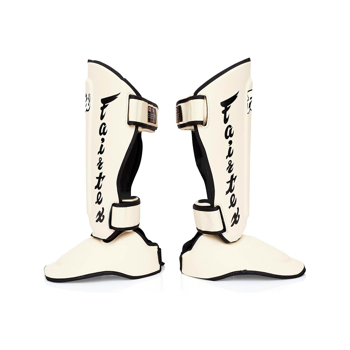 Fairtex SP7 Twister Detachable Shin Guards White