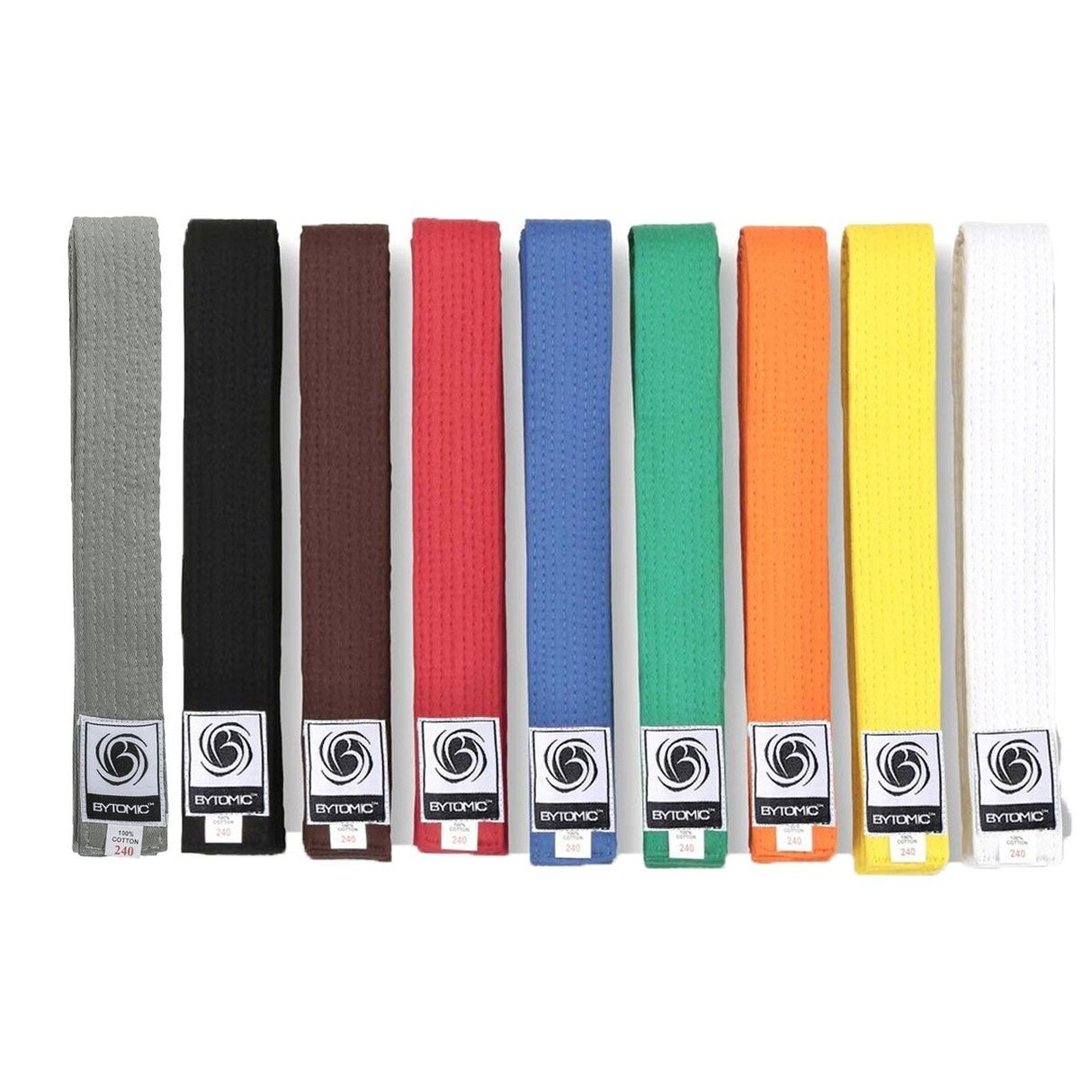 Bytomic Solid Colour Martial Arts Belt - Gymzey.com