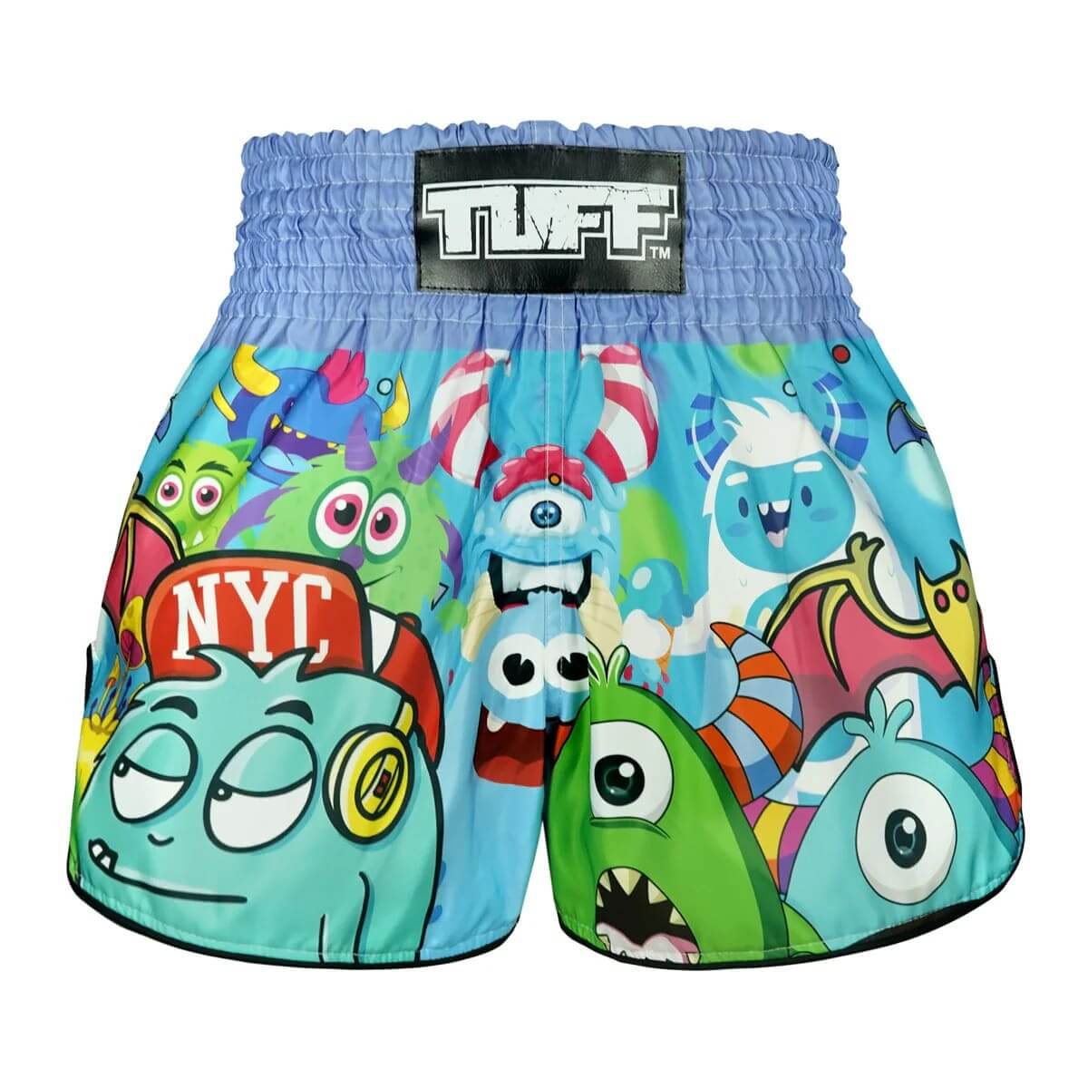 TUFF RMS104 Kids Muay Thai Shorts Party Monster