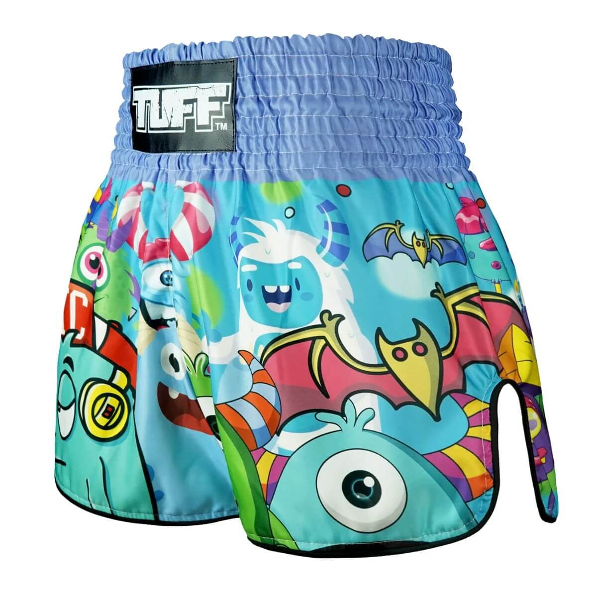 TUFF RMS104 Kids Muay Thai Shorts Party Monster