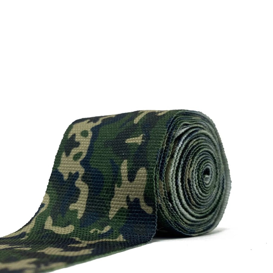 Close up of Rival Camo Handwraps velcro closure attachment