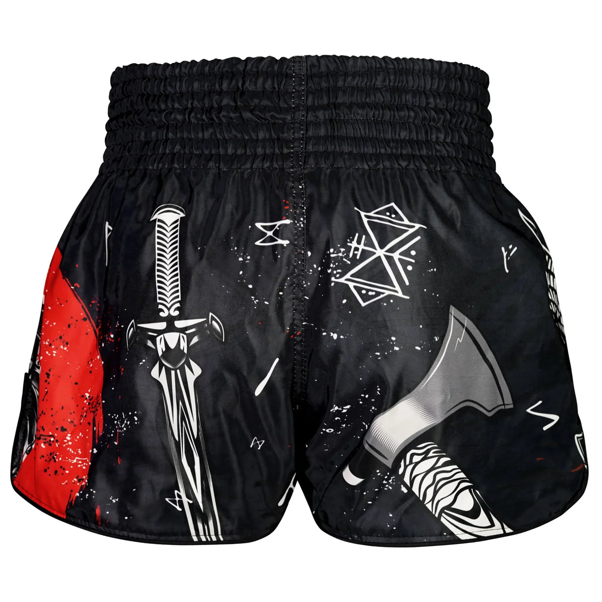 RMS121 TUFF High-Cut Retro Muaythai Shorts The Barbarian