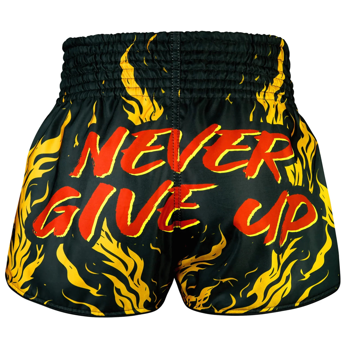 RMS122 TUFF High-Cut Retro Muaythai Shorts The Gigantic Beast