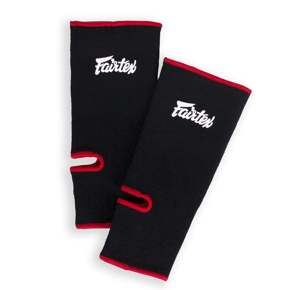 Fairtex AS1 Ankle Supports Black-Red - Sized