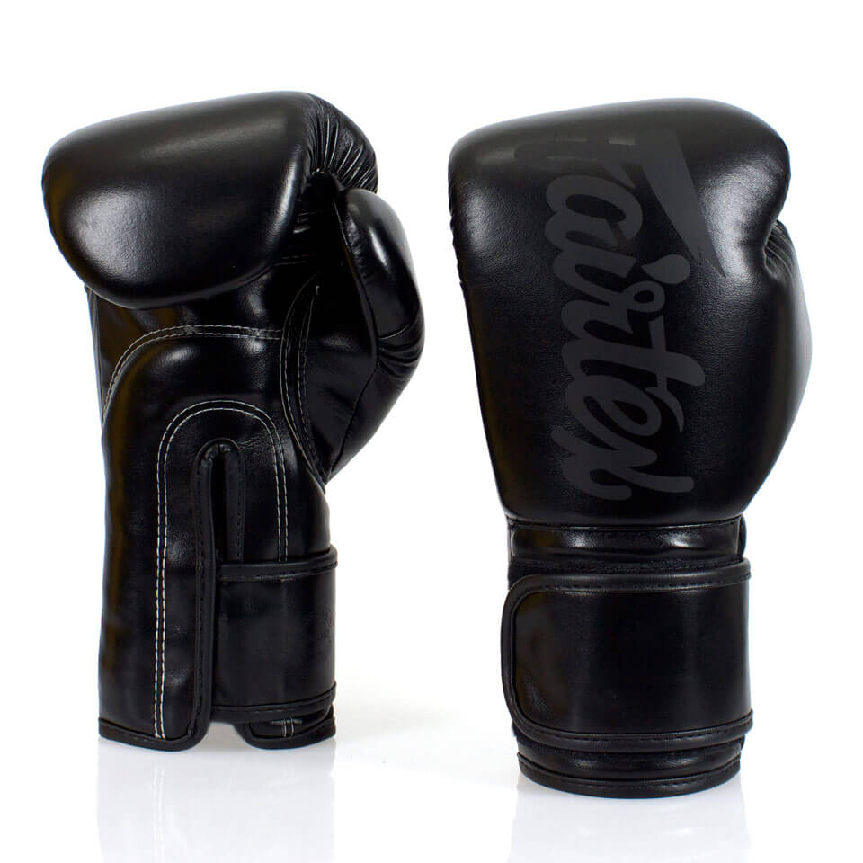 Fairtex BGV14 Microfiber Gloves Solid Black