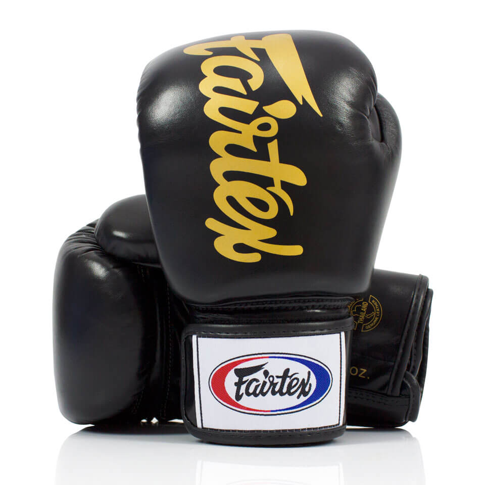 Fairtex BGV19 Deluxe Tight-Fit Gloves Black