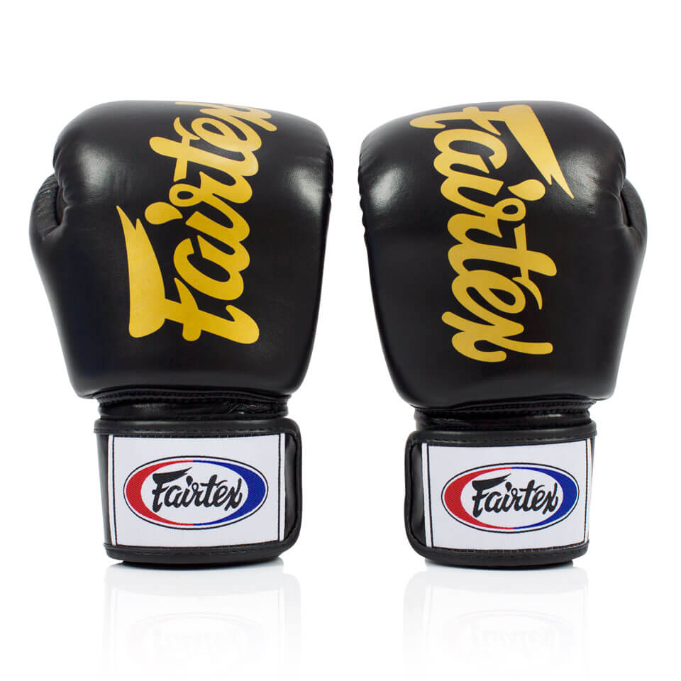 Fairtex BGV19 Deluxe Tight-Fit Gloves Black