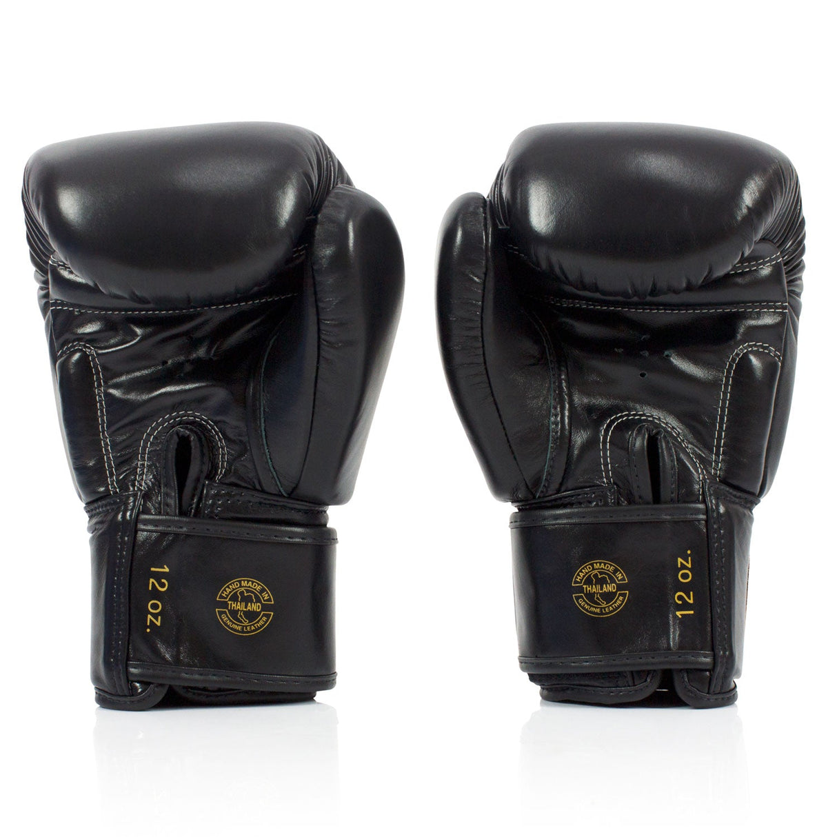 Fairtex BGV19 Deluxe Tight-Fit Boxing Gloves - Black