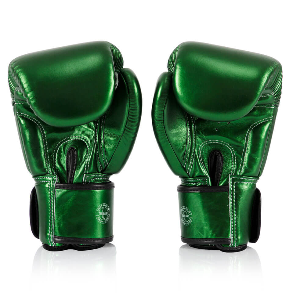 Fairtex BGV22 Metallic Boxing Gloves Green