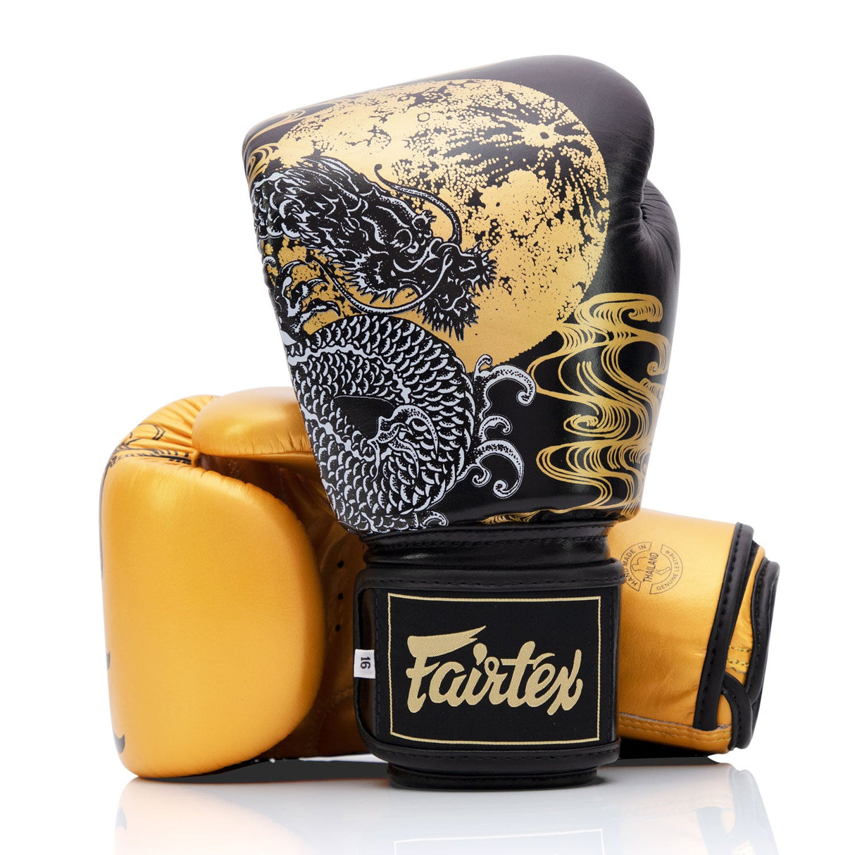 Fairtex BGV26 Harmony Six Black-Gold Limited Edition Boxing Gloves