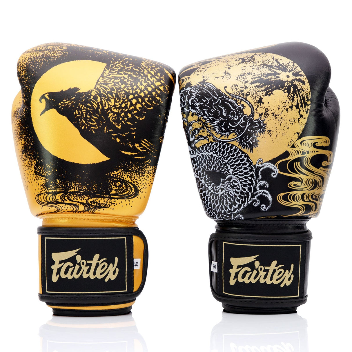 BGV26 Fairtex Harmony Six Black-Gold Limited Edition Boxing Gloves