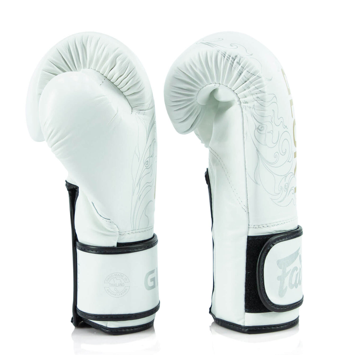 Fairtex BGVG3 Glory Velcro Boxing Gloves White