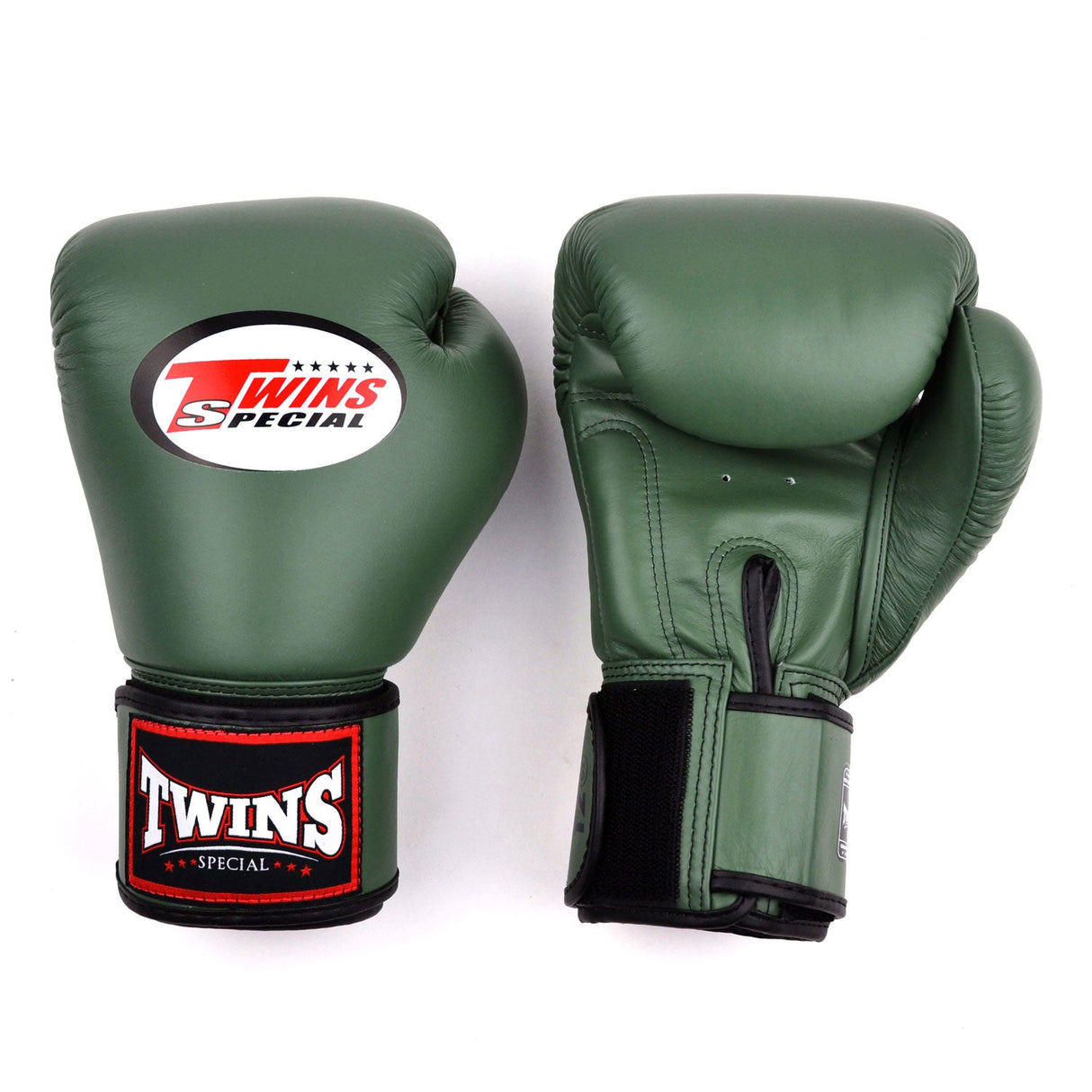 BGVL4 Twins Boxing Gloves Olive