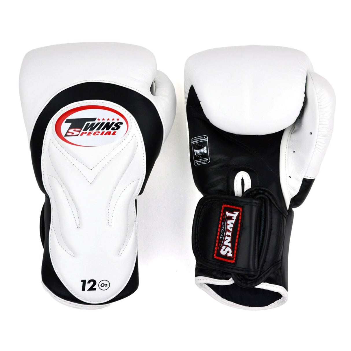 Twins BGVL6 Deluxe Sparring Gloves White/Black