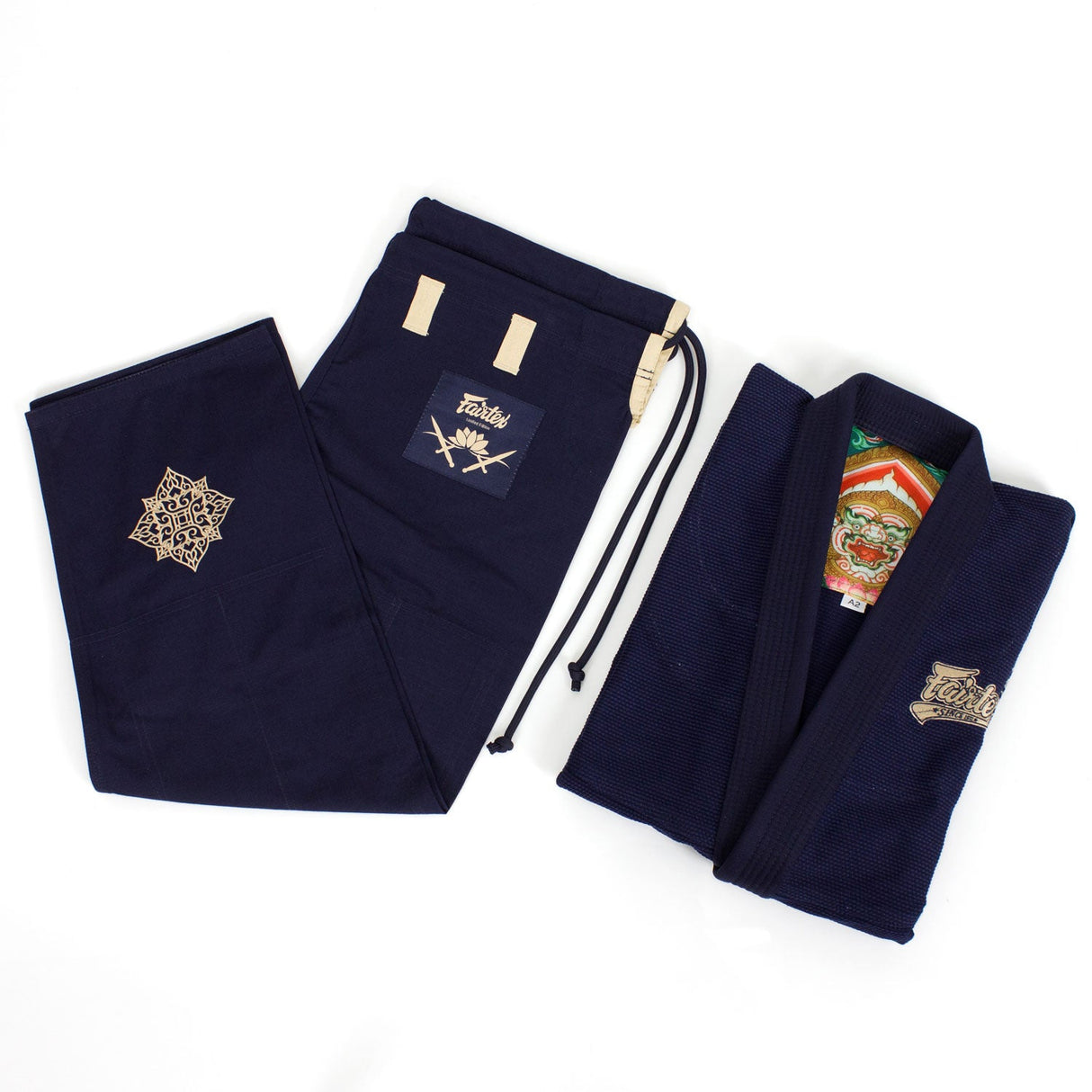 BJJ2 Fairtex Matchanu Premium BJJ Gi Navy