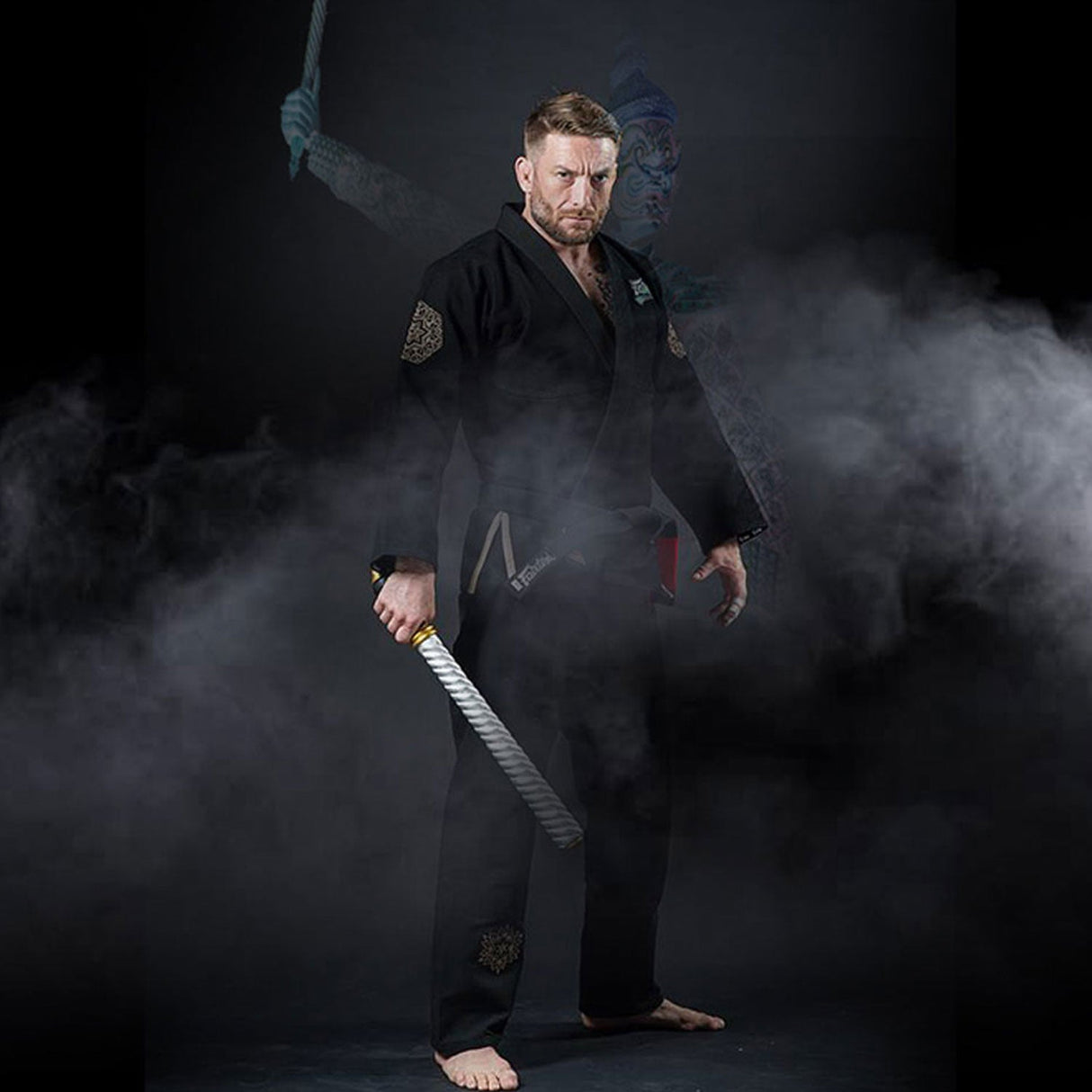 BJJ3 Fairtex Treeburam Premium BJJ Gi Black