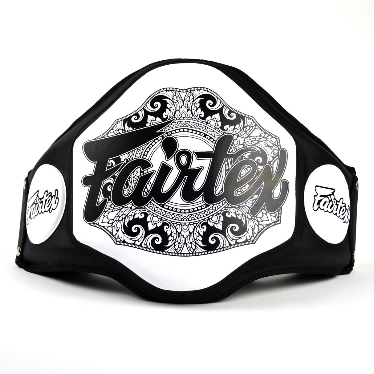 BPV3 Fairtex Microfiber Belly Pad Black-White