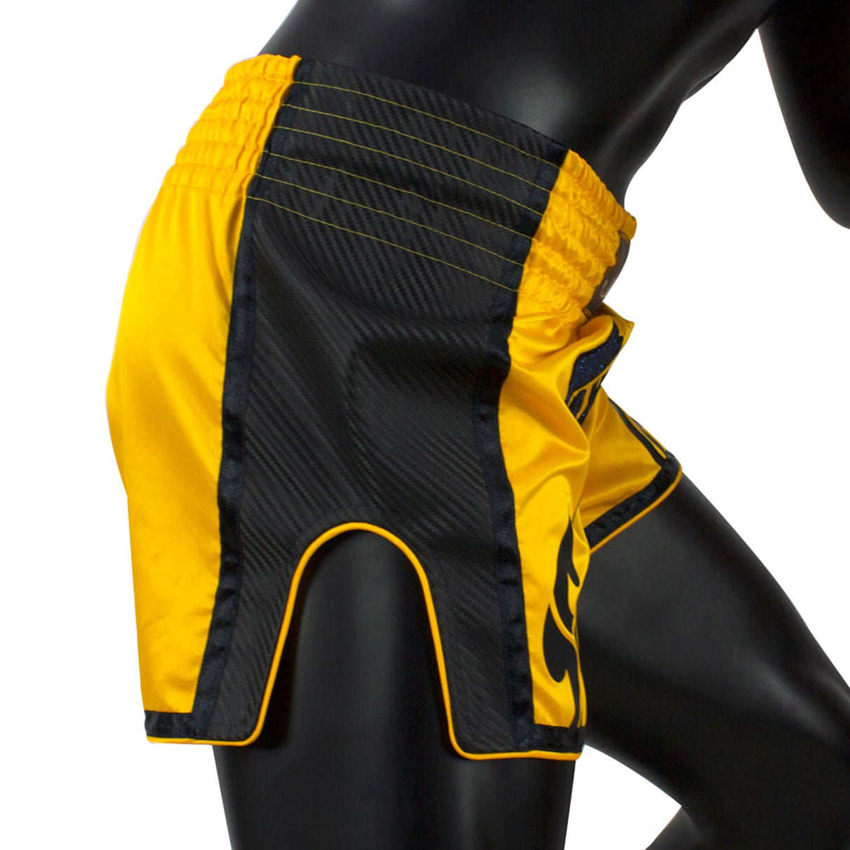 BS1701 Fairtex Slim Fit Muaythai Shorts Yellow