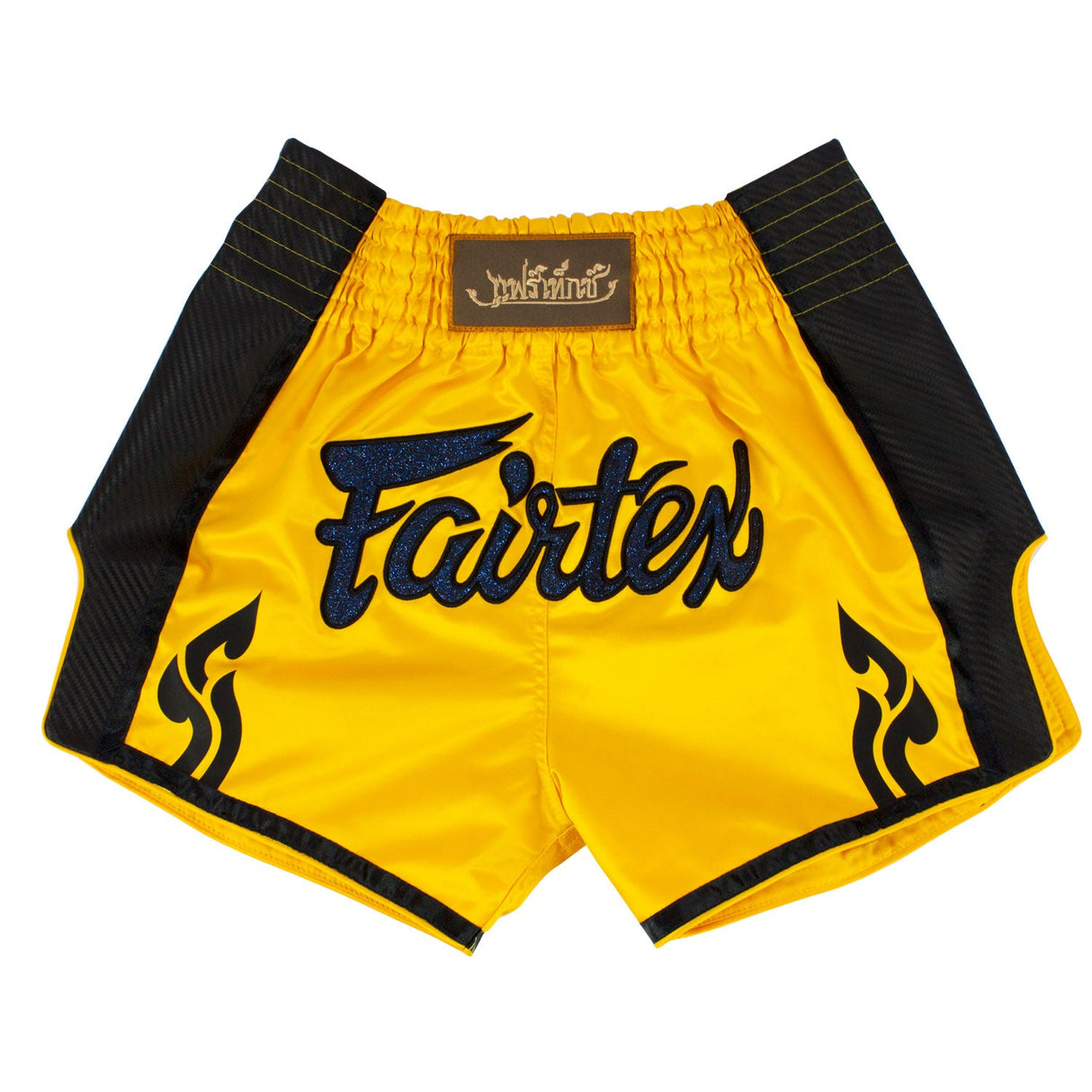 BS1701 Fairtex Slim Fit Muaythai Shorts Yellow