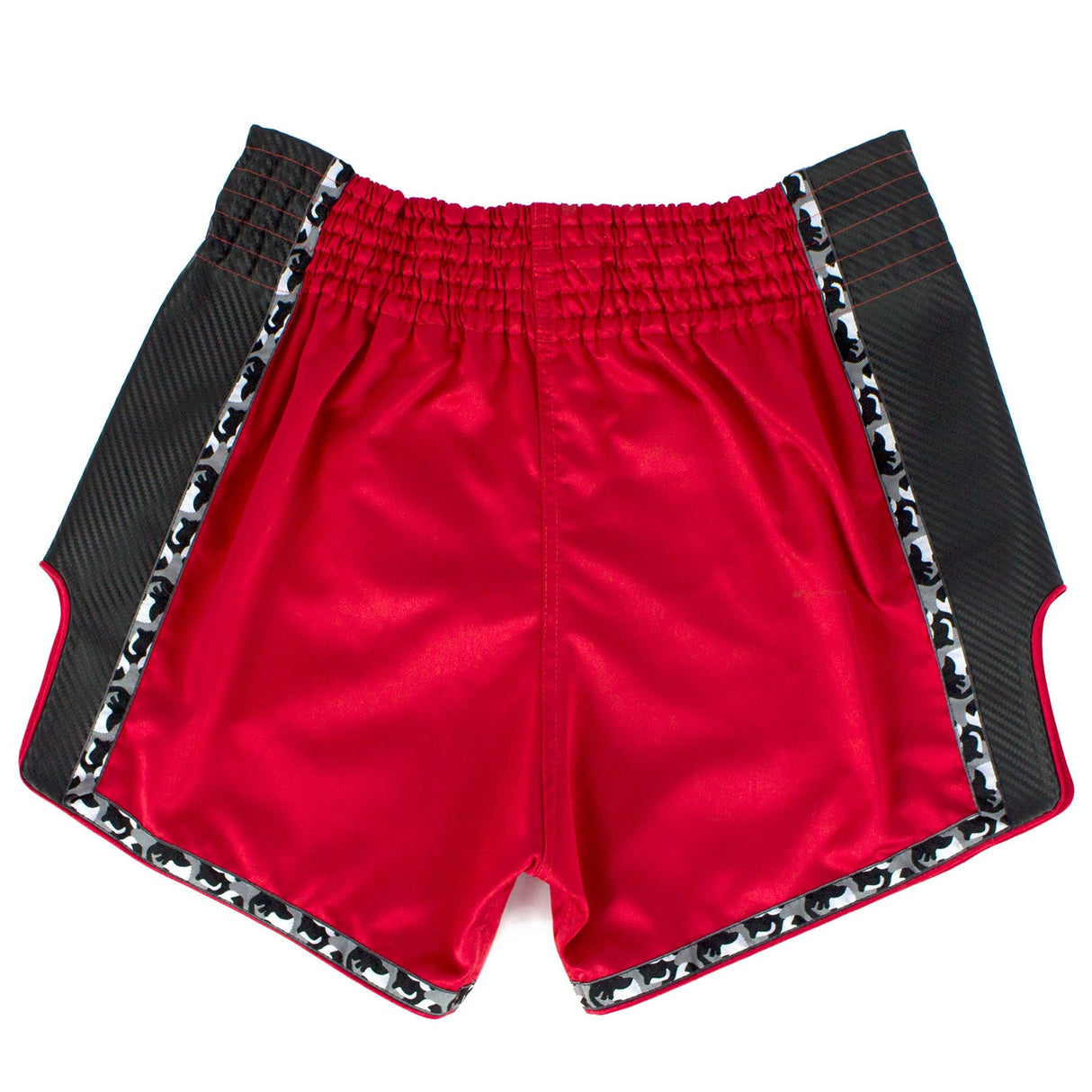 BS1703 Fairtex Slim Fit Muaythai Shorts Red-Black
