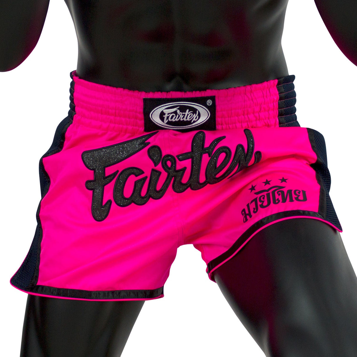 BS1714 Fairtex Slim Fit Muaythai Shorts Pink