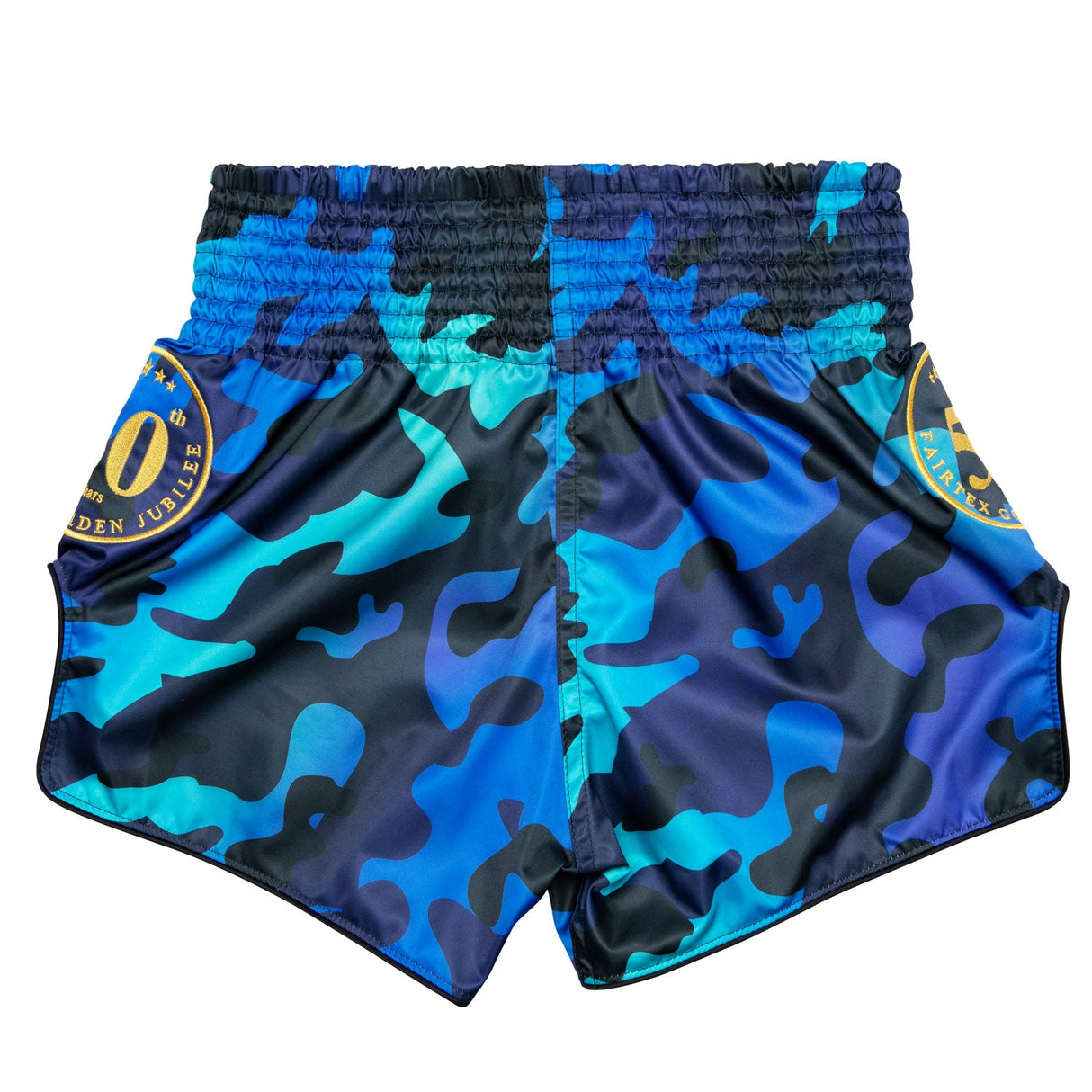 BS1916 Fairtex Golden Jubilee Luster Muaythai Shorts