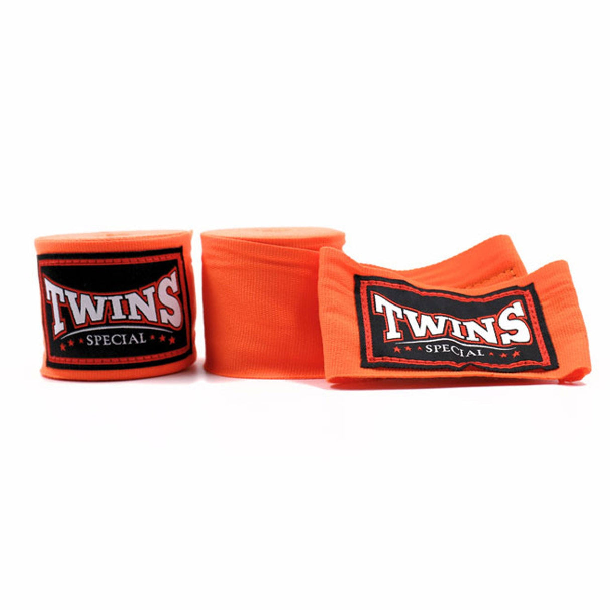 Twins Special CH5 4.5m Elastic Handwraps - Orange