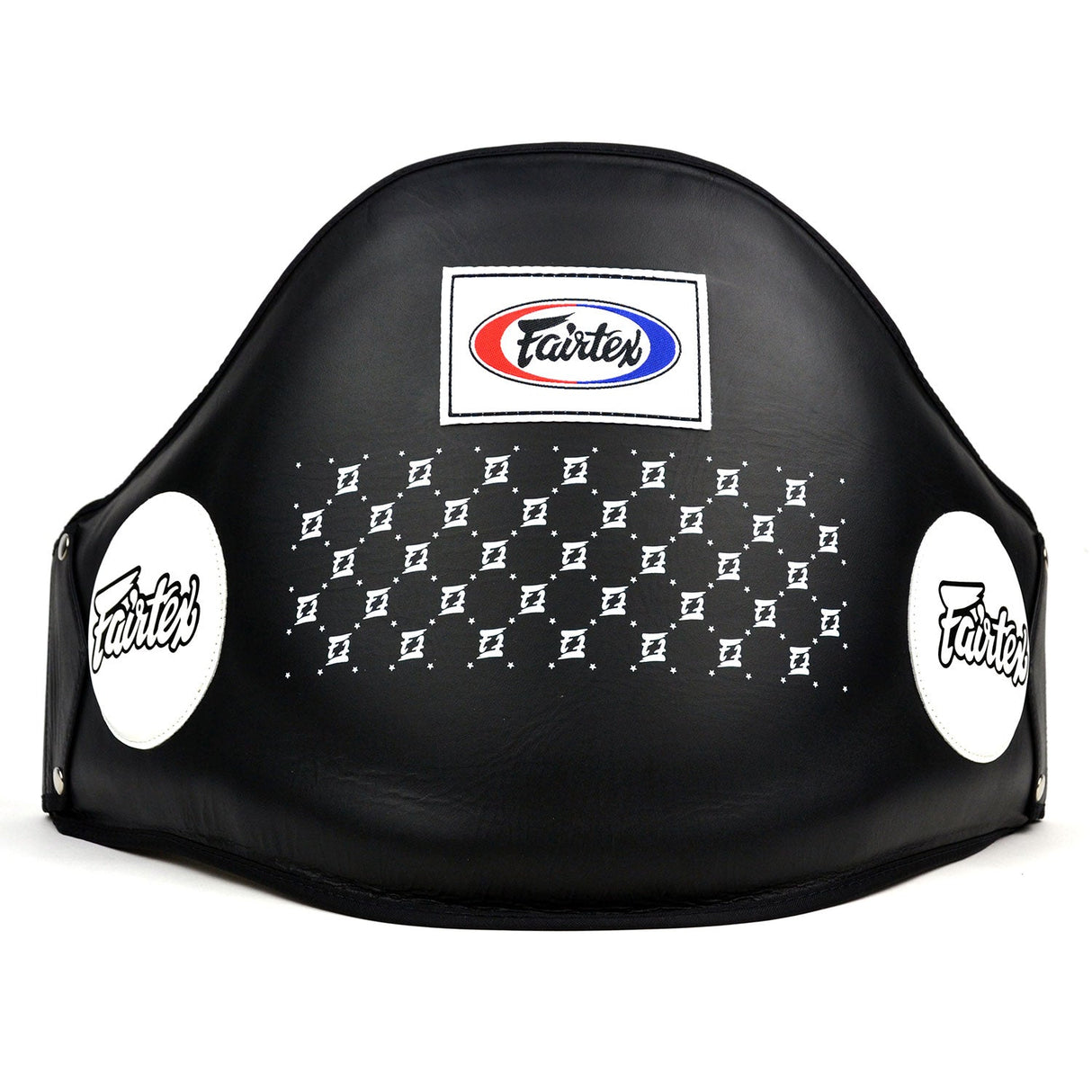 Fairtex BPV1 Standard Leather Belly Pad - Black