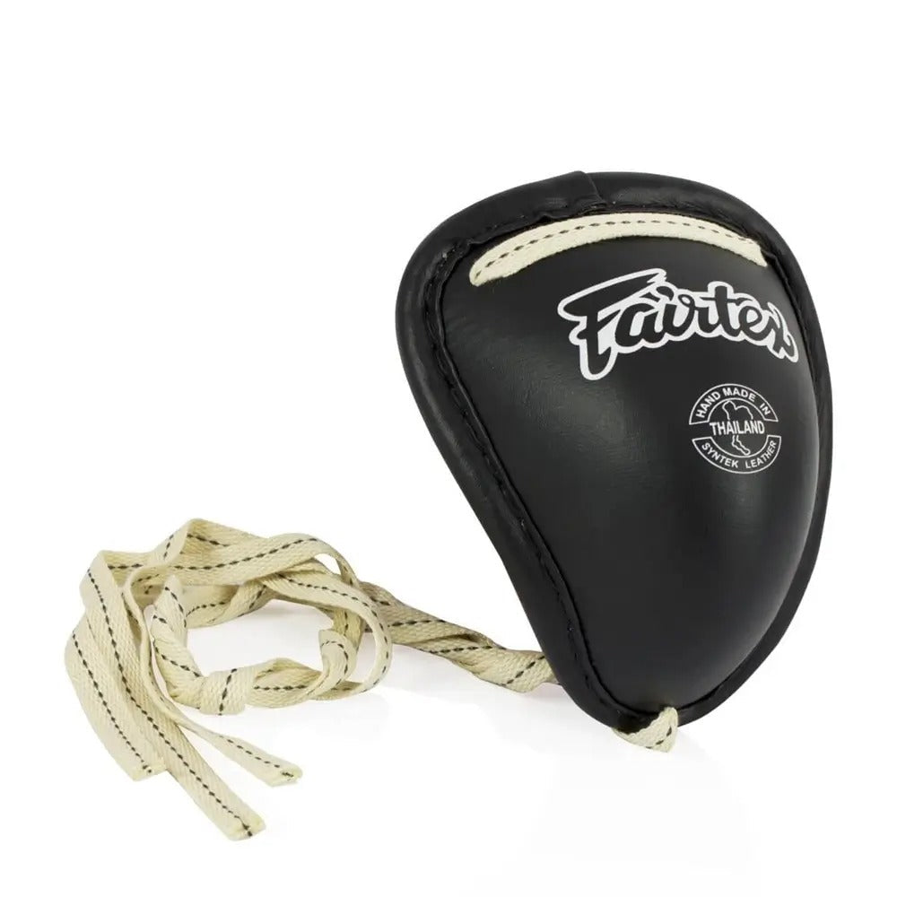 Fairtex GC2 Steel Muay Thai Groin Guard Black