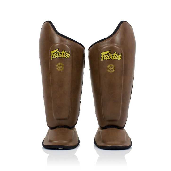 Fairtex SP8 Ultimate Shin Pads Brown