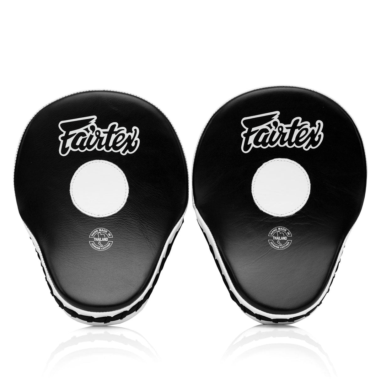 FMV9 Fairtex Contoured Focus Mitts Black-White