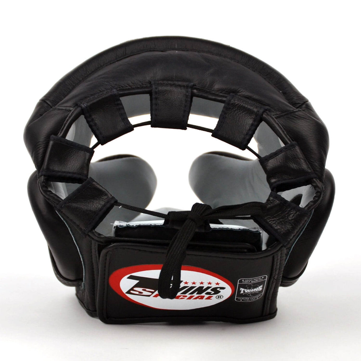 Twins HGL3 Leather Sparring Headguard Black