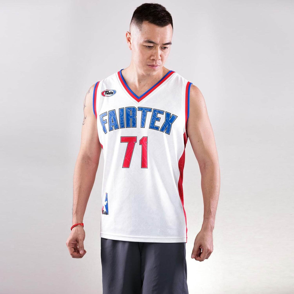 Fairtex JS19 Basketball Jersey White