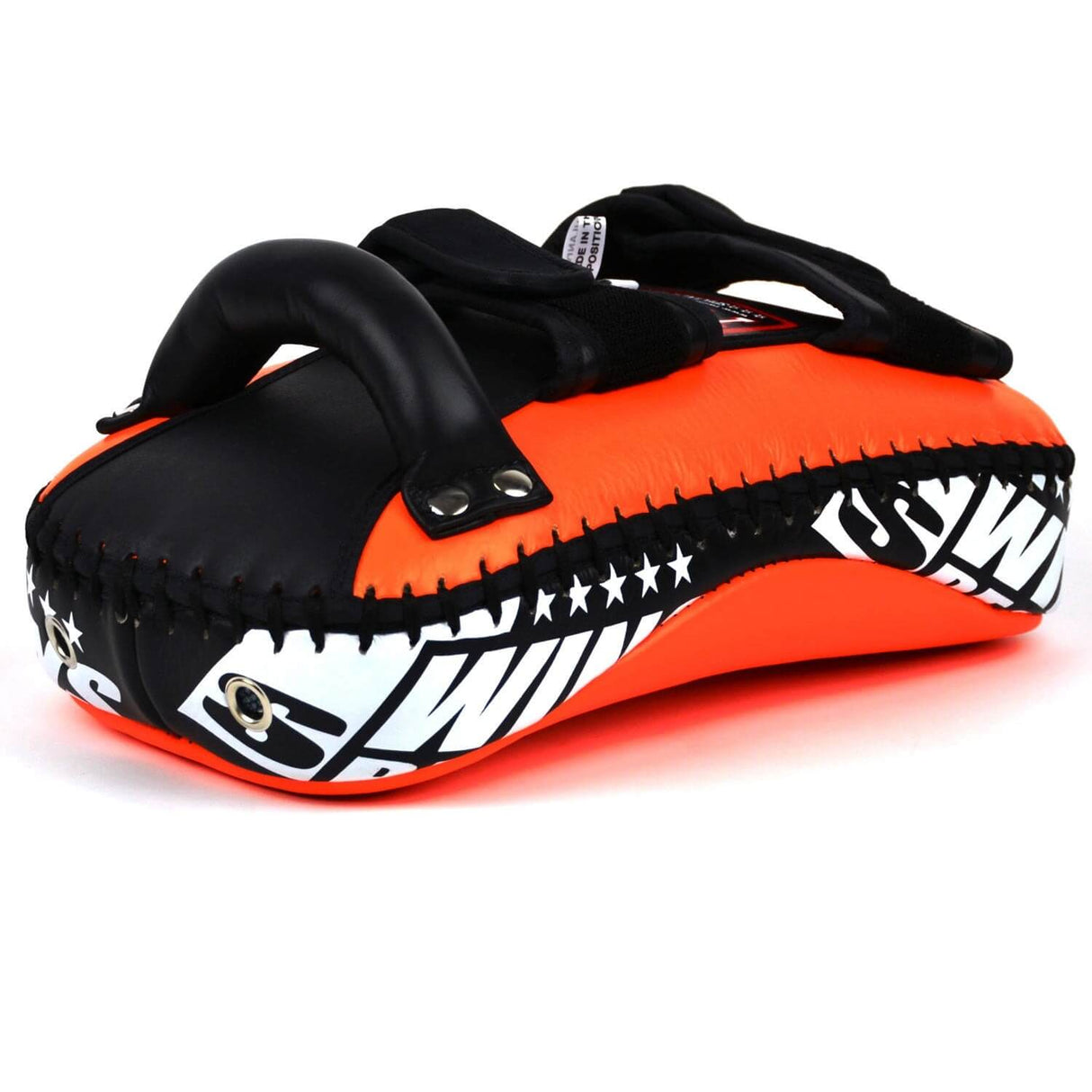 Twins KPL10 Leather Thai Kick Pads Orange-Black