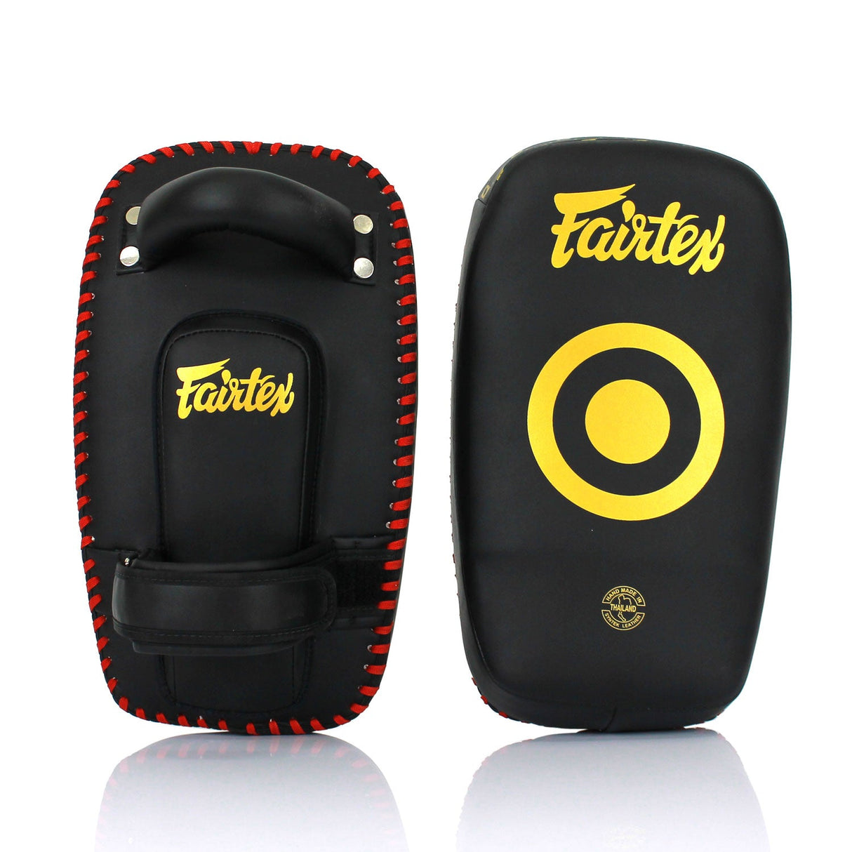 Fairtex KPLC6 Microfibre Thai Kick Pads Small - Black