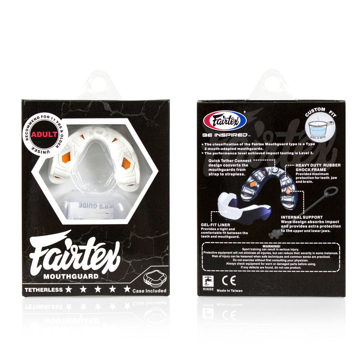 MG3 Fairtex Gel Mouthguard White