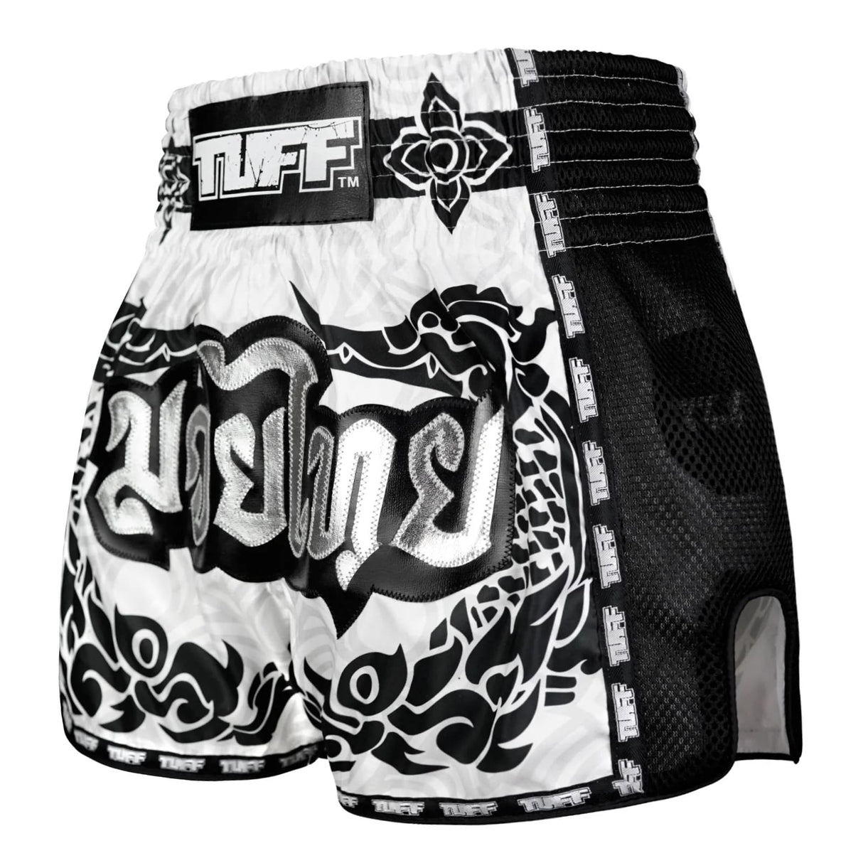 MSC108 TUFF Muaythai Shorts Retro Style The Great Hongsa