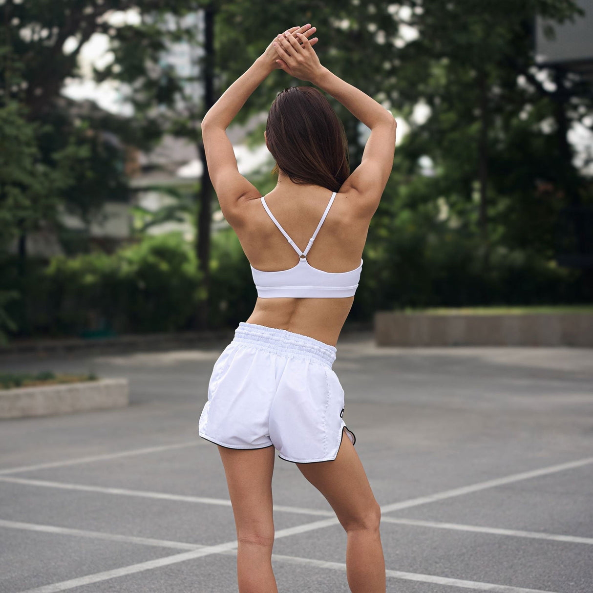 Primo Sports Bra - Infinity - White