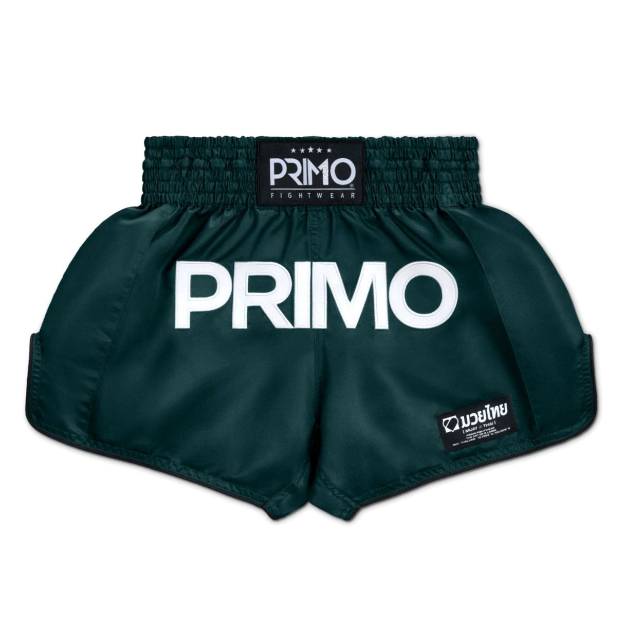 Primo Muay Thai Shorts - Mamba Series - Hunter Green