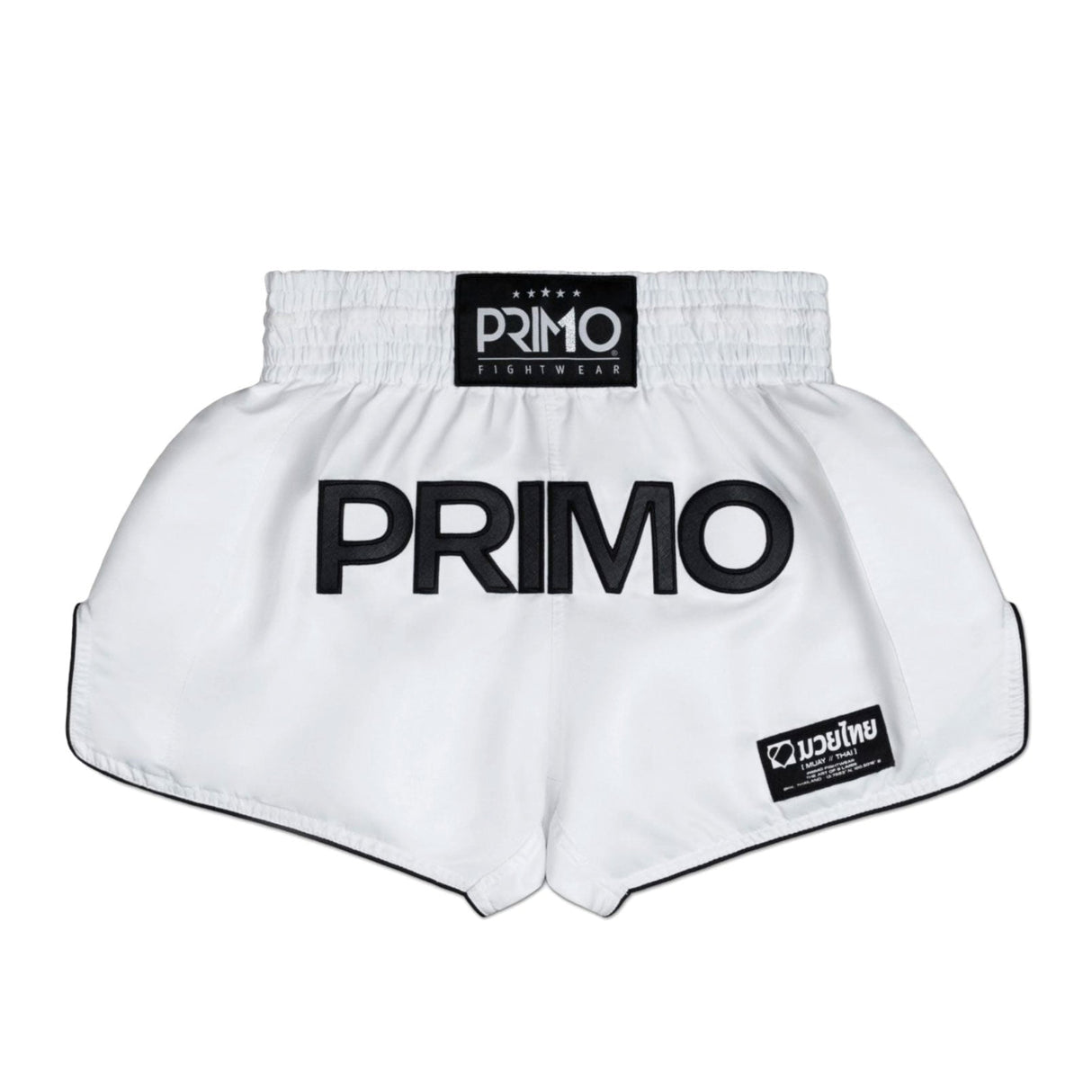 Primo Muay Thai Shorts - Mamba Series - White