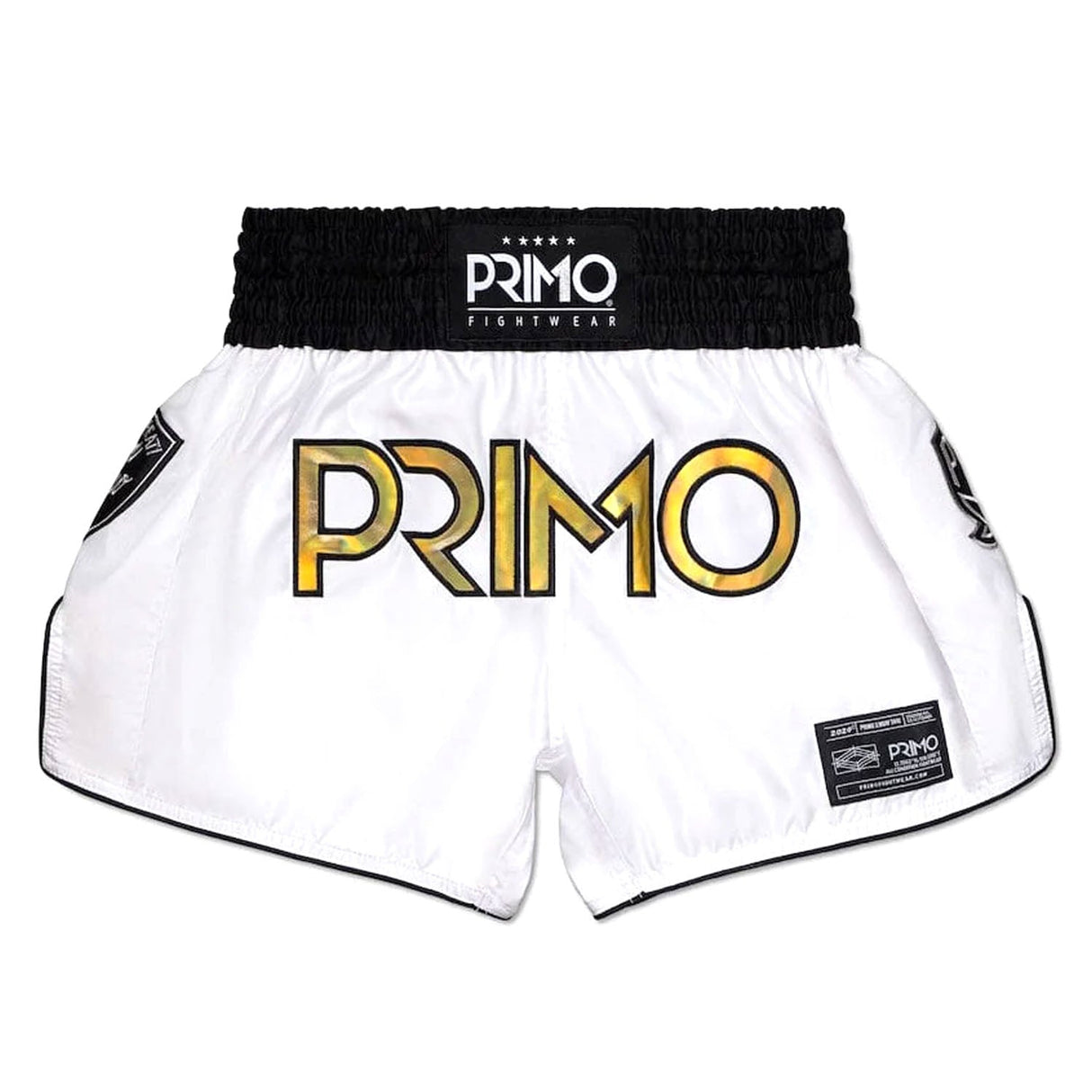 Primo Muay Thai Shorts - Melrose OG - White