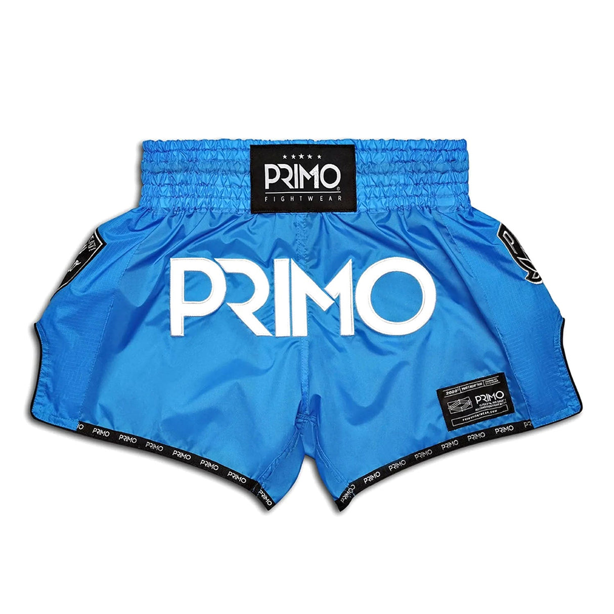 Primo Muay Thai Shorts - Super Nylon - Blue Jay