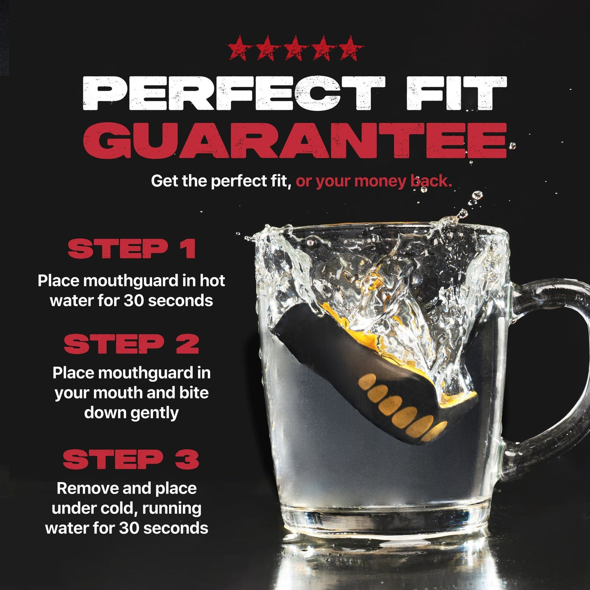 SafeJawz Extro Mouth Guard Goldie