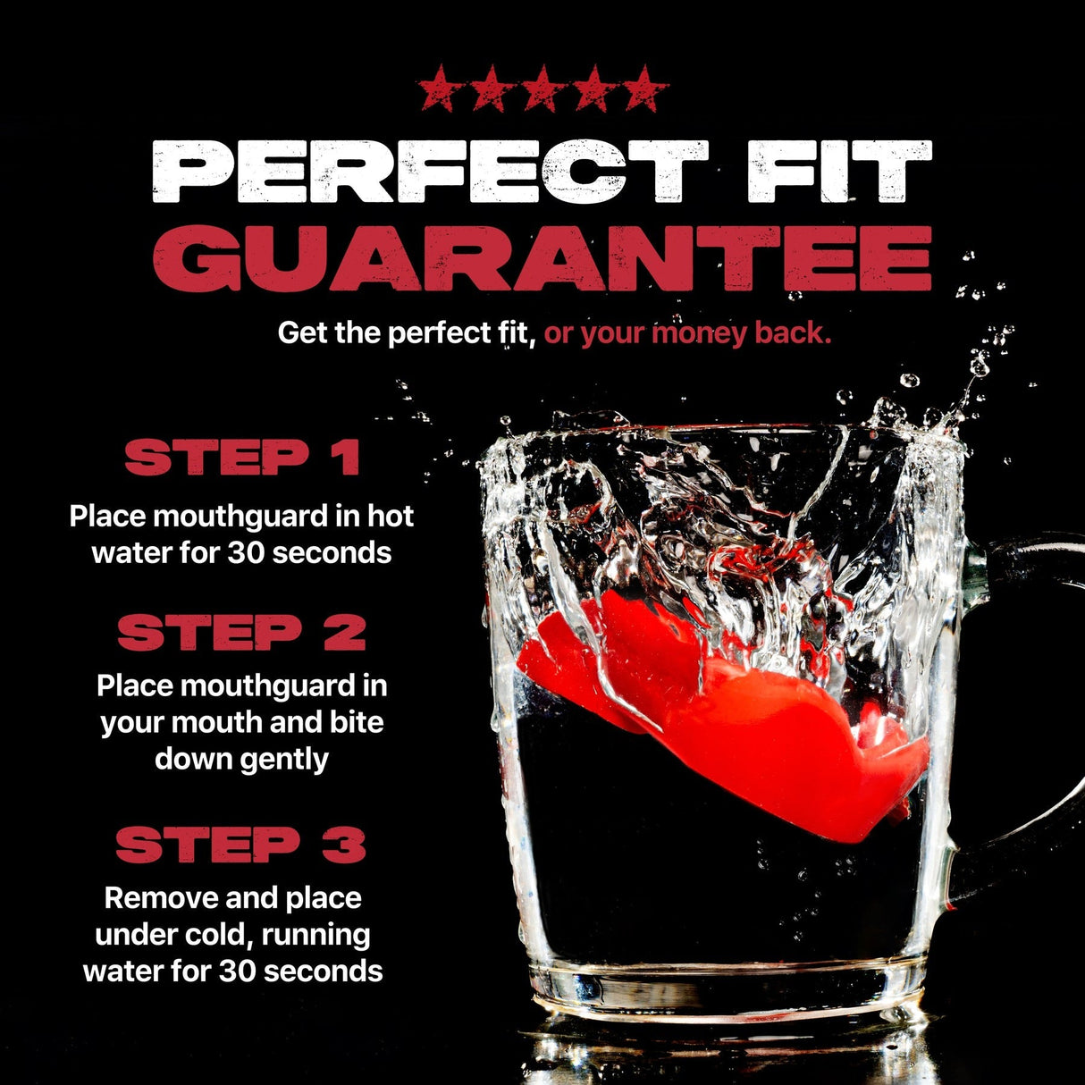 SafeJawz Intro Mouthguard Red