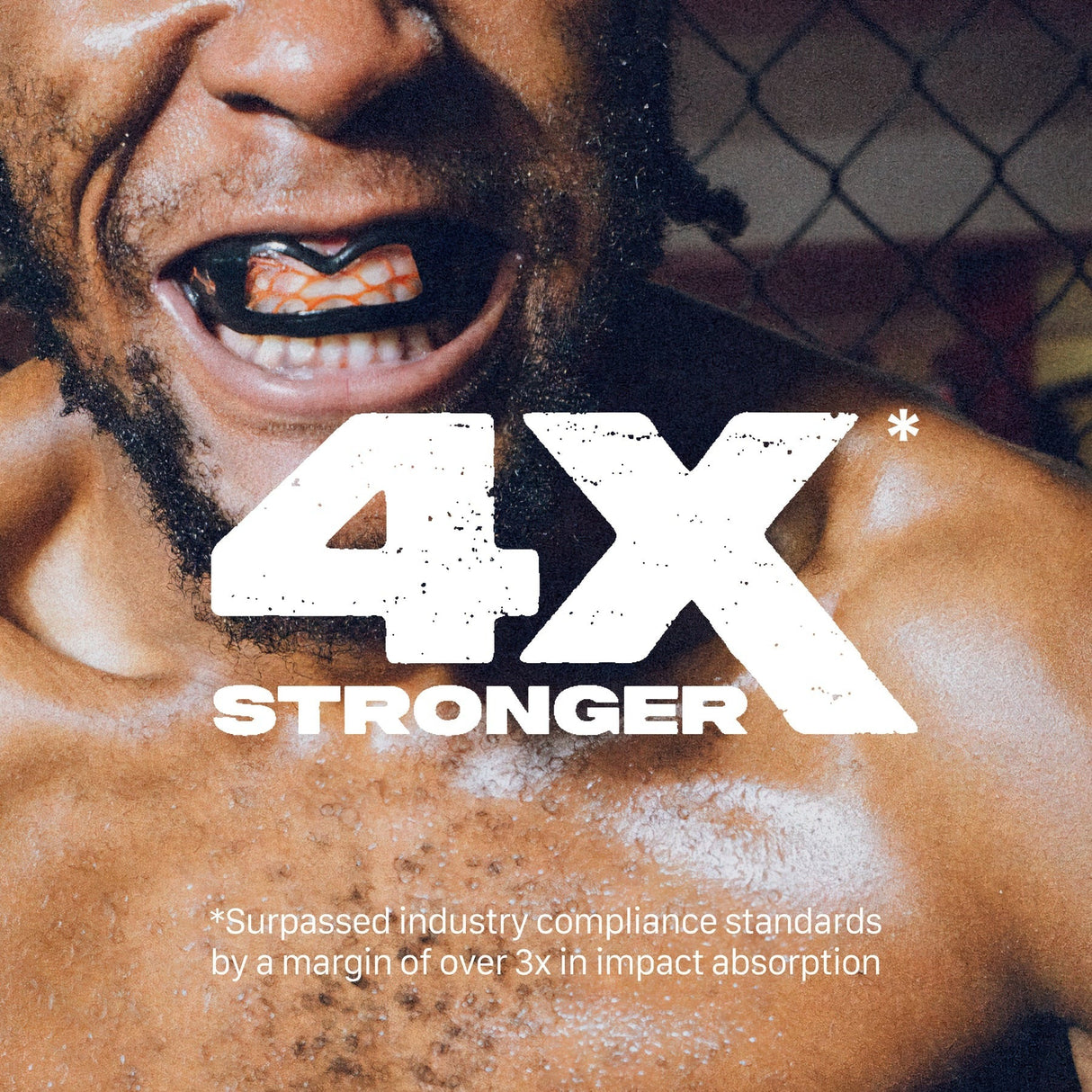 SafeJawz Nitro Mouth Guard Black-Red