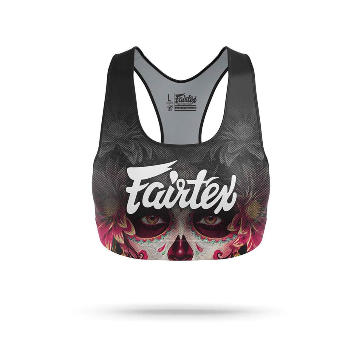 Fairtex SB10 Classic Sports Bra Black/Pink